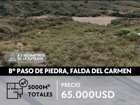 Terreno en Venta en La Falda del Carmen, Santa María