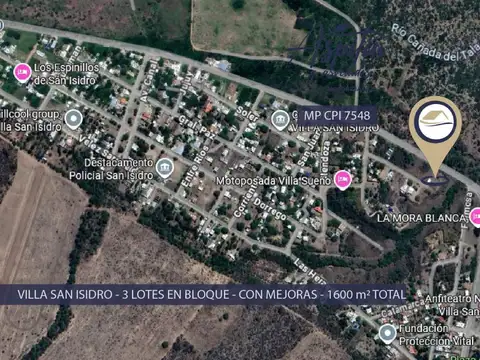 Terreno en Venta en Villa San Isidro, Santa María