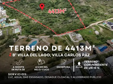 Terreno en Venta en Villa Del Lago, Villa Carlos Paz