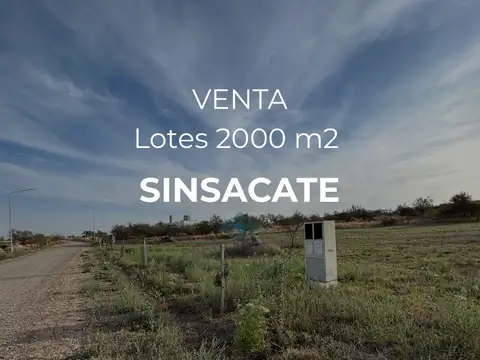 Terreno en Venta en Sinsacate, Totoral