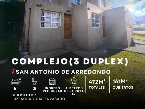 Hotel en Venta en San Antonio de Arredondo, Punilla