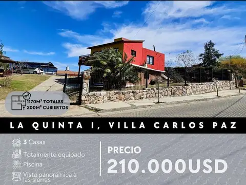 Hotel en Venta en La Quinta, Villa Carlos Paz