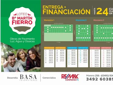 Terreno en Venta en Rafaela, Castellanos