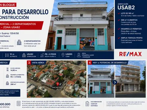 Terreno en Venta en Liniers, Capital Federal