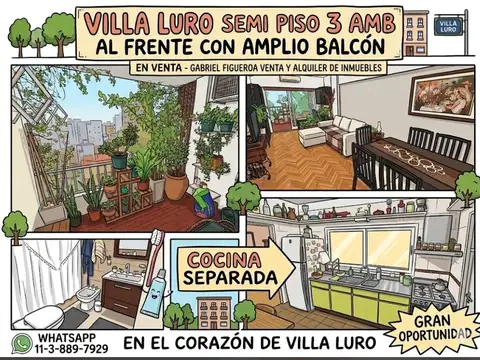 Departamento en Venta en Villa Luro, Capital Federal