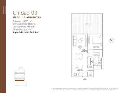 Departamento en Venta en Palermo, Capital Federal