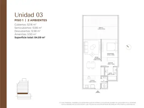 Departamento en Venta en Palermo Hollywood, Palermo