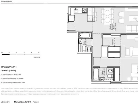 Departamento en Venta en Nuñez, Capital Federal
