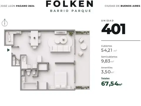 Departamento en Venta en Recoleta, Capital Federal