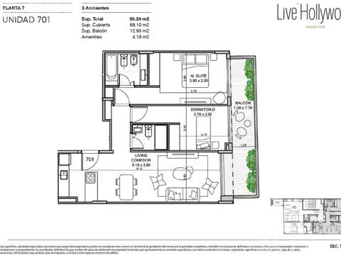 Departamento en Venta en Palermo Hollywood, Palermo