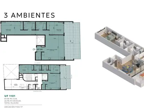 Departamento en Venta en Belgrano C, Belgrano