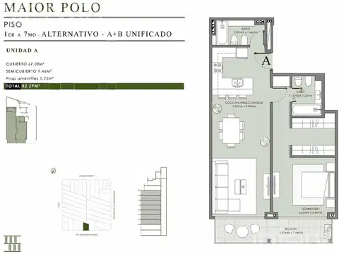 Departamento en Venta en Las Cañitas, Palermo