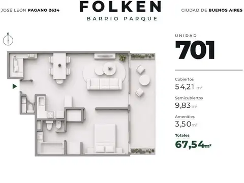 Departamento en Venta en Recoleta, Capital Federal