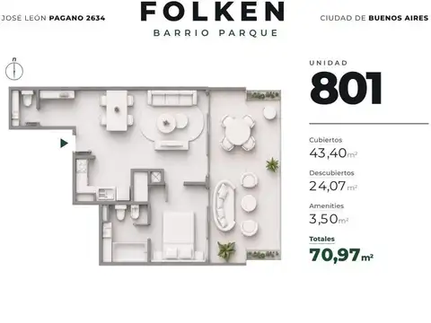 Departamento en Venta en Recoleta, Capital Federal
