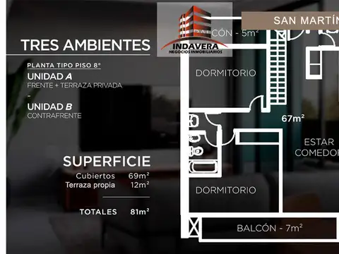 Departamento en Venta en Caseros, Partido de Tres de Febrero