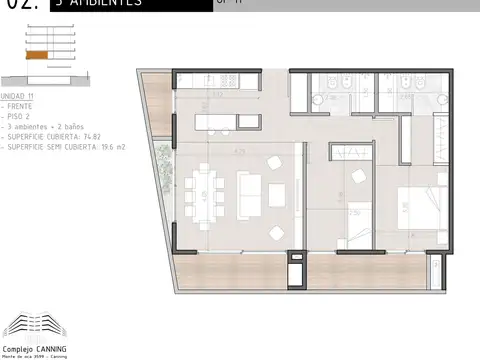 Departamento en Venta en Canning, Partido de Ezeiza