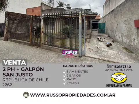 Departamento en Venta en San Justo, Partido de La Matanza