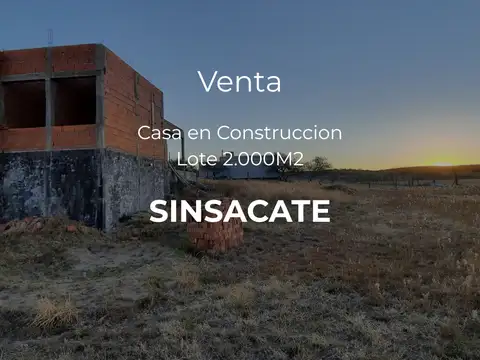 Casa en Venta en Sinsacate, Totoral