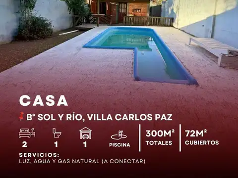Casa en Venta en Sol Y Rio, Villa Carlos Paz