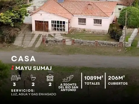 Casa en Venta en Mayu Sumaj, Punilla