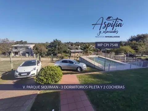Casa en Venta en Villa Parque Siquiman, Punilla
