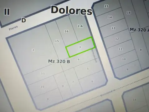 Terreno en Venta en Dolores, Partido de Dolores