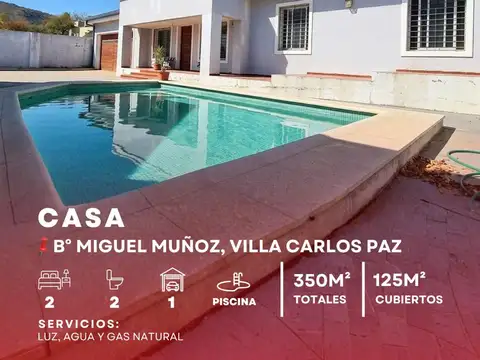 Casa en Venta en Miguel Muñoz, Villa Carlos Paz