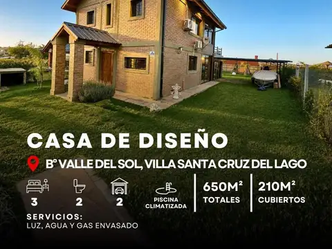 Casa en Venta en Villa Santa Cruz del Lago, Punilla
