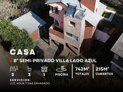 Casa en Venta en Villa Santa Cruz del Lago, Punilla