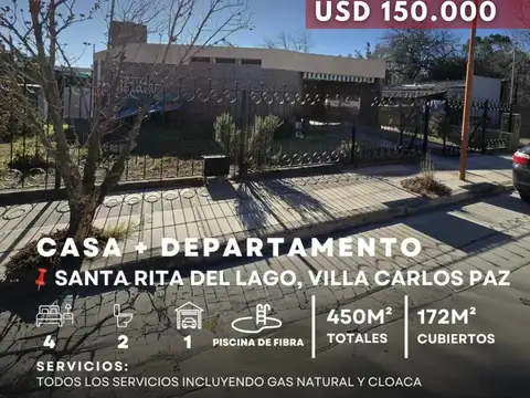 Casa en Venta en Santa Rita, Villa Carlos Paz