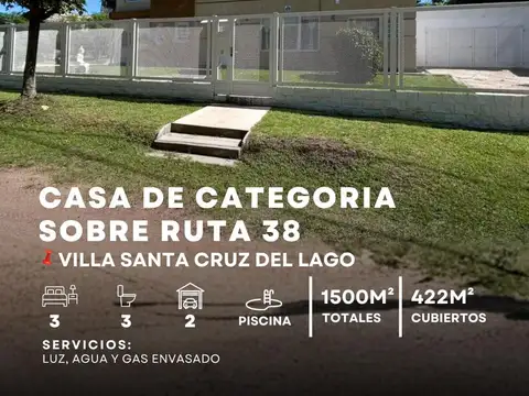 Casa en Venta en Villa Santa Cruz del Lago, Punilla