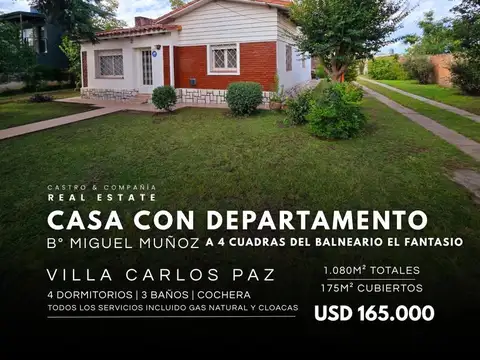 Casa en Venta en Miguel Muñoz, Villa Carlos Paz