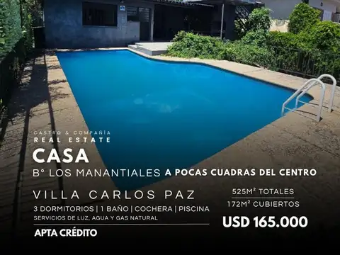Casa en Venta en Los Manantiales, Villa Carlos Paz
