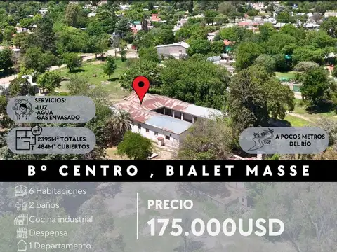 Casa en Venta en Bialet Masse, Punilla