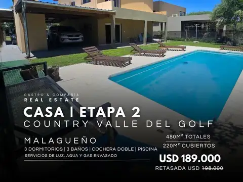 Casa en Venta en Malagueño, Santa María