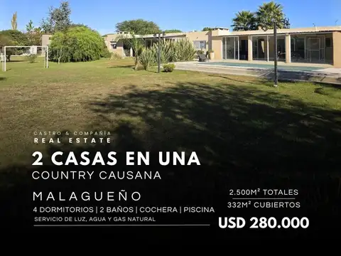 Casa en Venta en Malagueño, Santa María