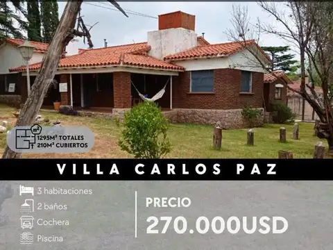 Casa en Venta en Los Manantiales, Villa Carlos Paz