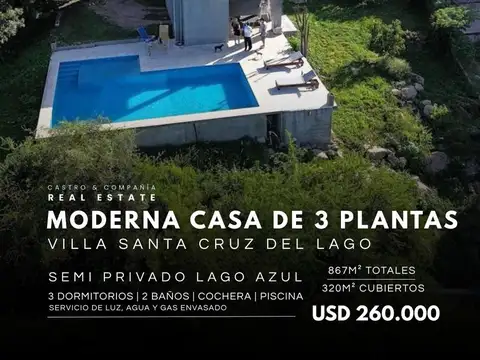 Casa en Venta en Villa Santa Cruz del Lago, Punilla