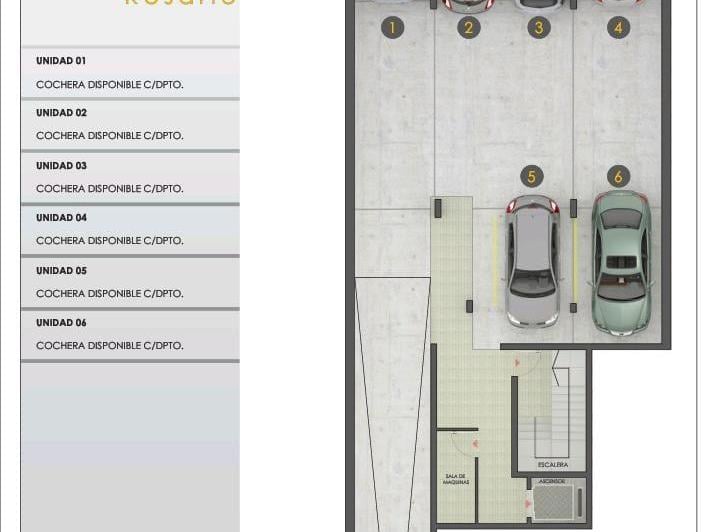 Garage · 12m² · 1 Cochera
