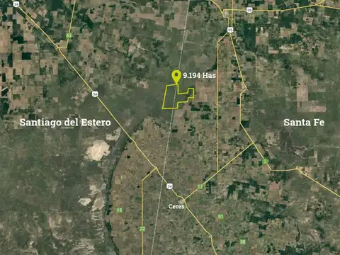 Campo en Venta en Tostado, 9 de Julio