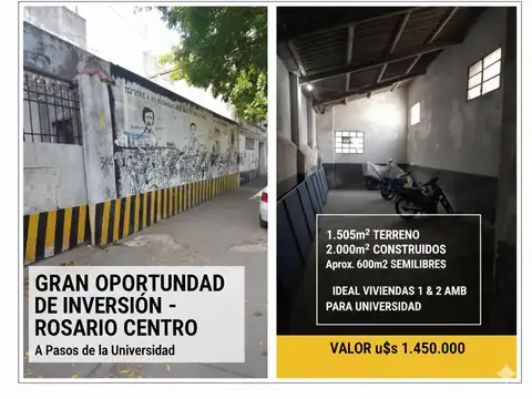 Galpón en Venta en Abasto, Rosario