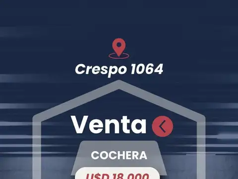 Cochera en Venta en Echesortu, Rosario