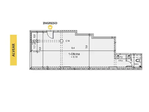 Oficina en Venta en Nuestra Señora De Lourdes, Rosario