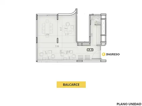 Oficina en Venta en Centro, Rosario
