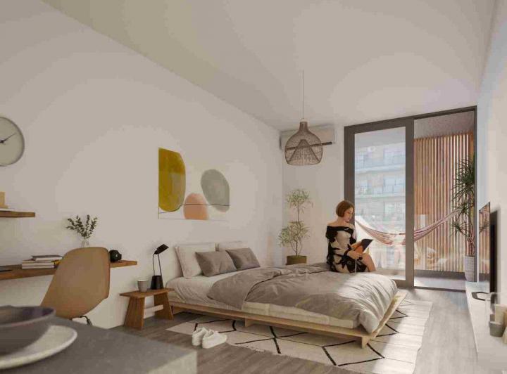 Departamento · 25m² · 1 Ambiente · 1 Cochera