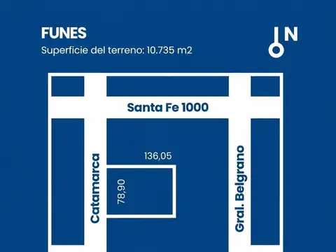 Terreno en Venta en Funes, Rosario