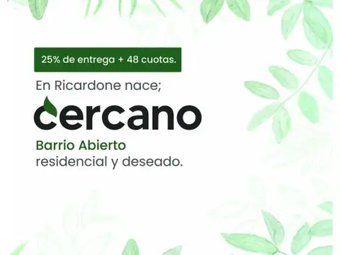 Terreno en Venta en Ricardone, San Lorenzo