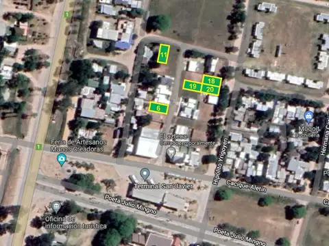 Terreno en Venta en San Javier, Santa Fe