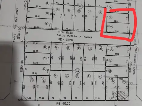 Terreno en Venta en San Carlos Centro, Las Colonias