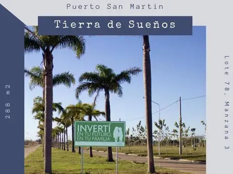 Terreno en Venta en Puerto Gral San Martin, San Lorenzo
